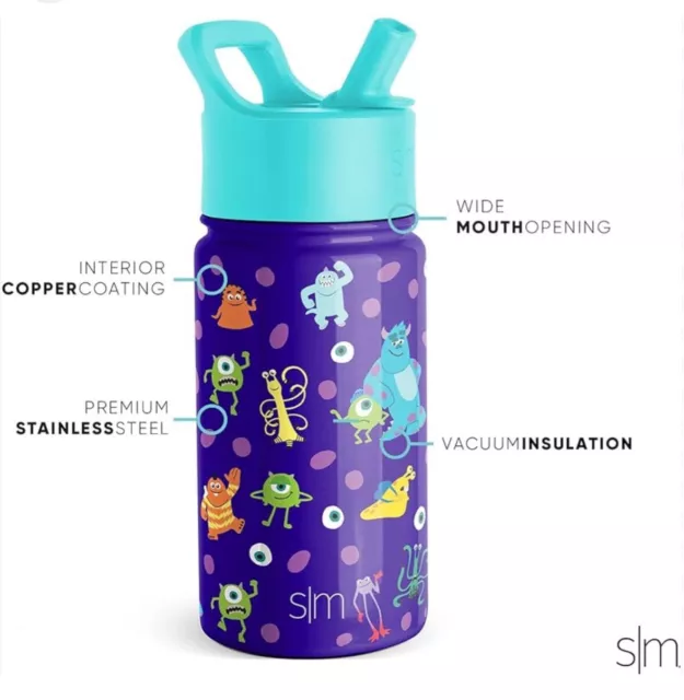 Simple Modern 14oz Summit Water Bottle - Monsters Inc