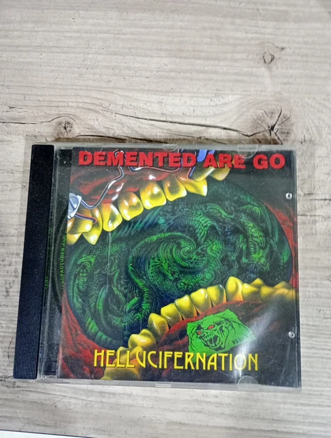 HELLUCIFERNATION BY DEMENTED Are Go (CD, 1999) Psychobilly Punk Meteors ...