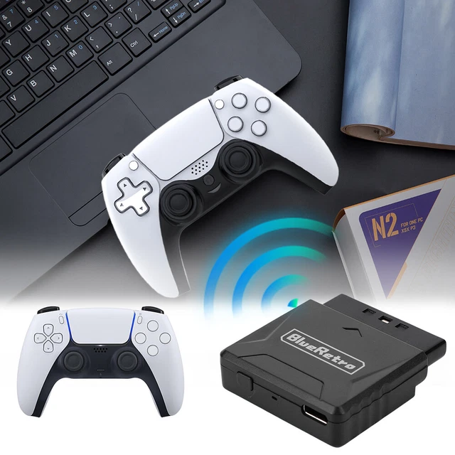 WIRELESS CONTROLLER RECEIVER Adapter for PS1 PS2 Console for PS4/PS5 ...