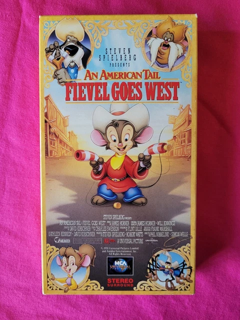 AN AMERICAN TAIL Fievel Goes West 1991 VHS Tested Works $0.99 - PicClick CA