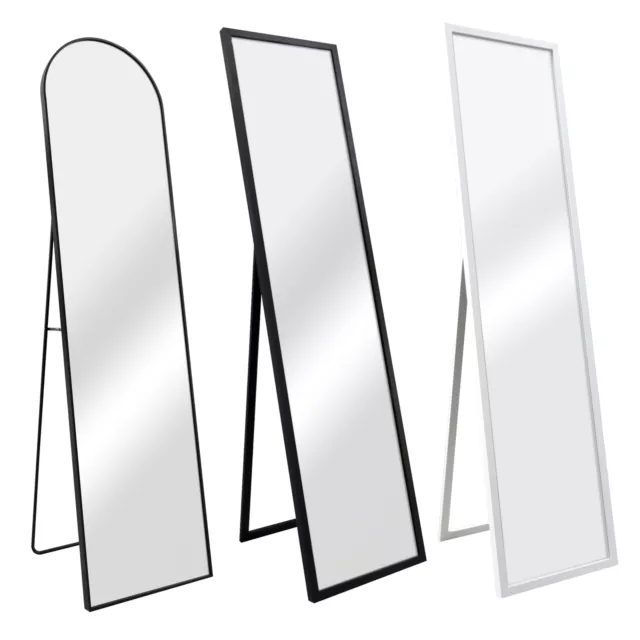 [en.casa] Standspiegel Ankleidespiegel Garderobenspiegel Spiegel mit Ständer