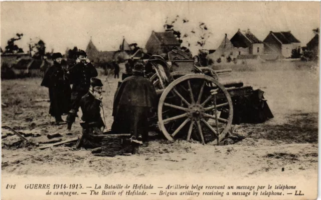 CPA AK Militaire - The Battle of Hofslade - Belgian Artillery (697634)
