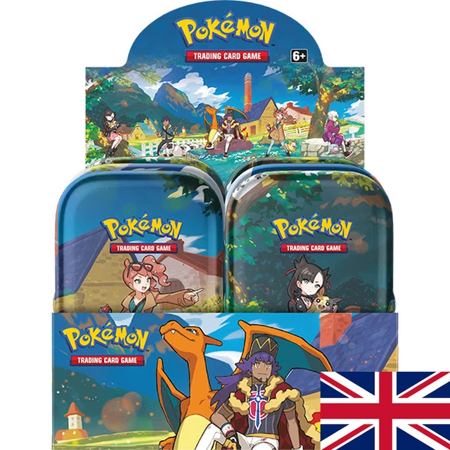 Pokemon Crown Zenith Mini Tin Sword and Shield 12.5 Englisch POK Trading Cards