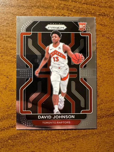 DAVID JOHNSON RC 2021-22 Prizm #278 NBA Basketball Card