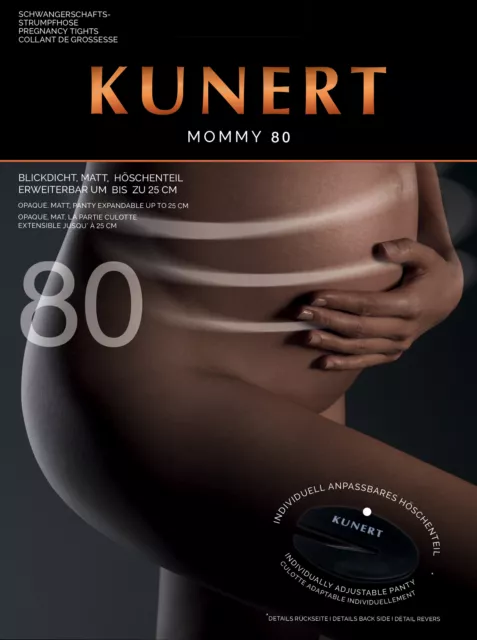 Kunert Mommy 80 Den Schwangerschaftsstrumpfhose Opaque And Matt Tights