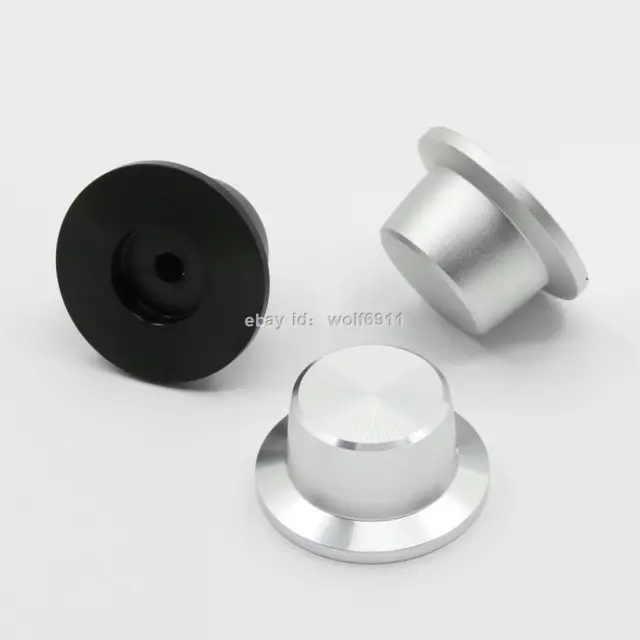 1PC All Aluminum Alloy Solid Knob 44x22mm Volume Knob Audio Potentiometer Knob 3