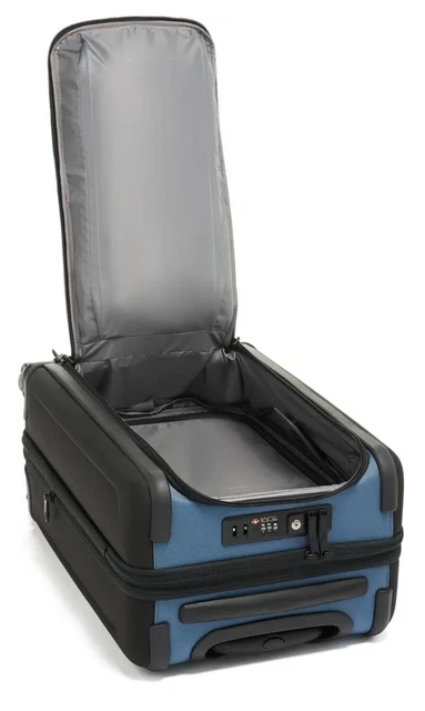 NWT TUMI Alpha International 22-Inch Dual Access 4-Wheeled Carry-On in Blue $895 8