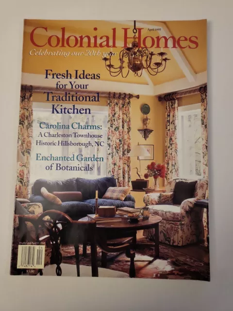 1995 April, Colonial Homes Magazine, Carolina Charms, (MH643)