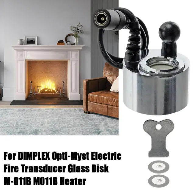 For DIMPLEX Opti-Myst Electric Fire Transducer Glass Heater Disk M011B J4T4 W8N9