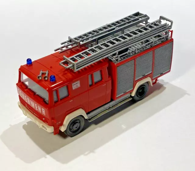 Roco 1396, Magirus 170 D 11 FM, Löschfahrzeug LF 16, Feuerwehr, neutral, 1:87