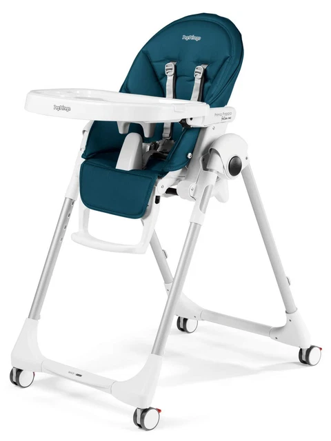 Peg Perego Prima Pappa Follow Me Petrolio Trona 55 x 75.5 X 104.5CM