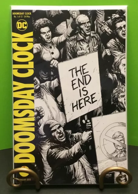 DC Comics DOOMSDAY CLOCK (2018) #1 2nd Print SKETCH VARIANT NM