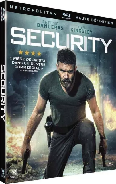 [Blu-ray]  SECURITY  [ Antonio Banderas, Ben Kingsley ]  NEUF cellophané