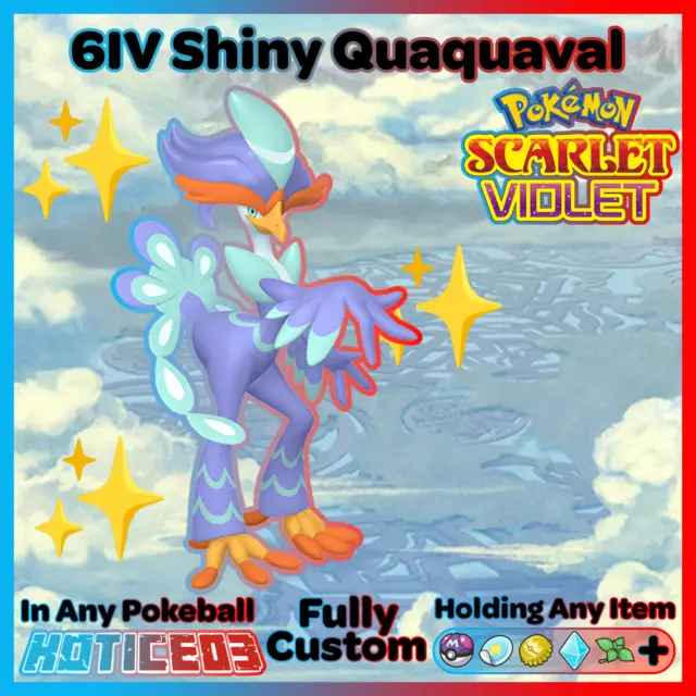 Shiny Meowscarada / Pokémon Scarlet and Violet / 6IV Pokemon