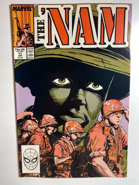 Marvel Comics The 'Nam Vol.1 #17 (1988) Nm Comic