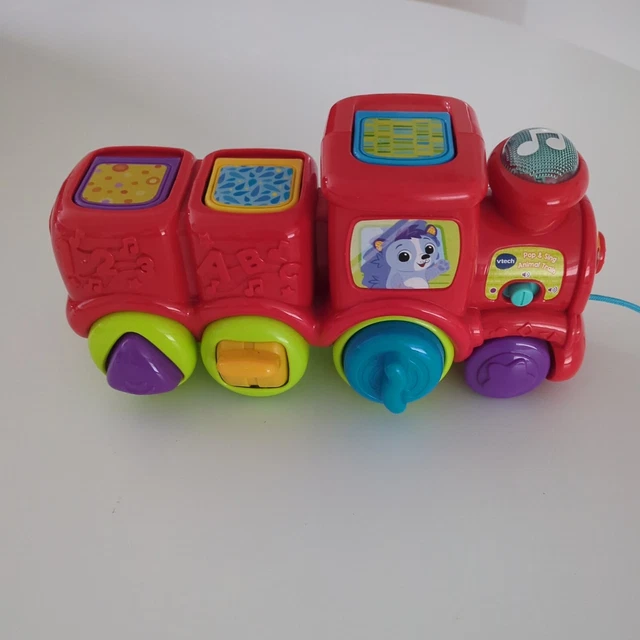 VTech Pop-a-Block Truck - Interactive Learning Toy With Blocks, Numbers & Songs For Babies 6-36 Months-948982