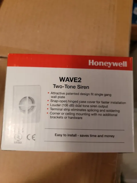 Honeywell Wave2 Two Tone Siren - New