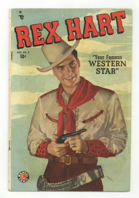 Rex Hart #6 VG 4.0 1949