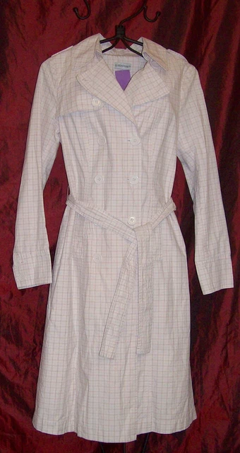 TRÈS JOLI IMPERMÉABLE TRENCH saumon pâle CLOCKHOUSE, Taille XS EUR