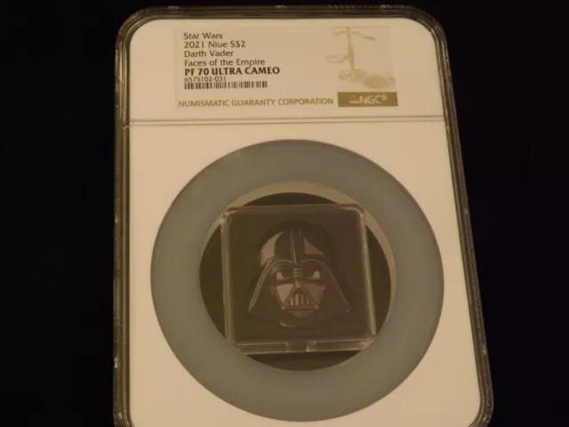 2021    $ 2 STAR WARS    Darth Vader      NGC  PF  70 ULTRA CAMEO