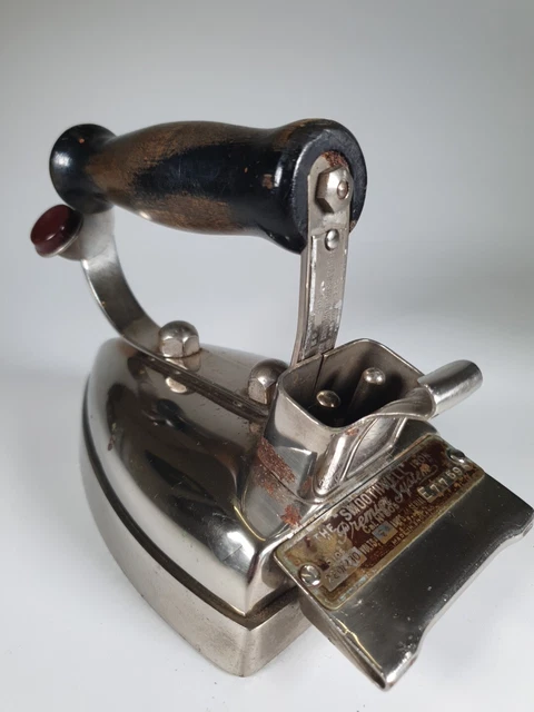 Ancien Fer A Repasser Smoothwell Iron Premier Système N615