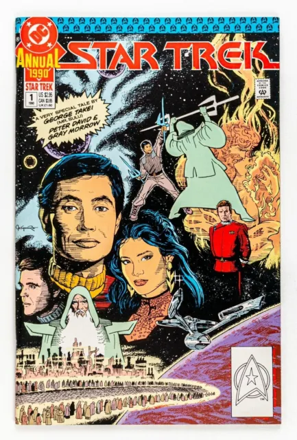 Star Trek Annual #1 DC Comics 1990 STOCK PHOTO VF/NM