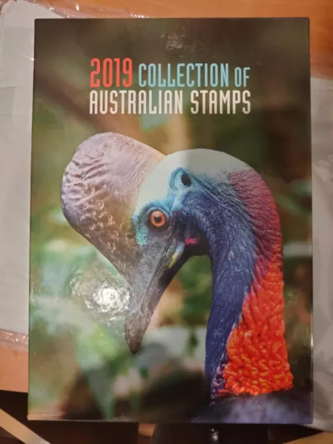 Collection of 2019 Australian Post Year Book Album with Stamps - Deluxe Edition