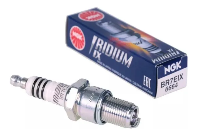 1 Candela Ngk BR7EIX Spark Plug Stock Number 6664 Generic 50.com 50