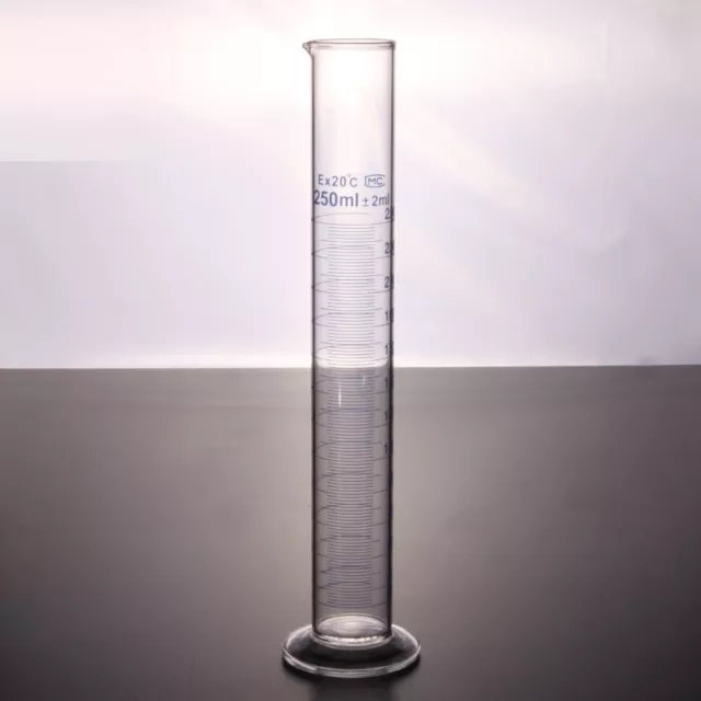 Rocwing Glass Measuring Cylinder Sets Boro 3.3 Laboratory Glassware Borosilicate