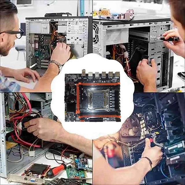 X99 DESKTOP MOTHERBOARD B85 LGA2011-3 4X DDR4 REG ECC Slots M.2 PCIE ...