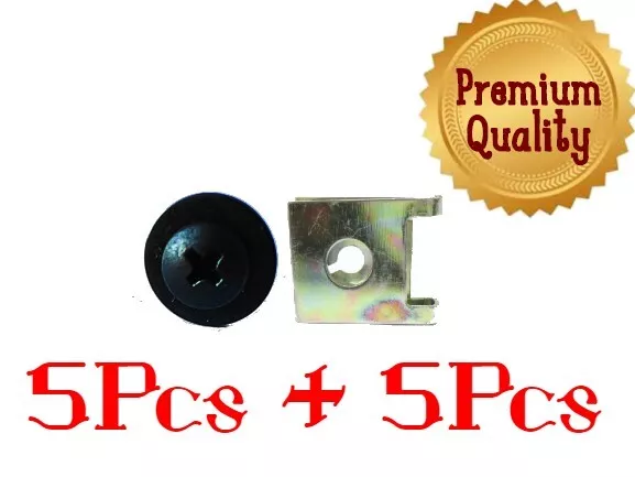 Pour Plaque Façade Bosse / Bande D'Usure Support Écrou en U / 19MM Cross Vis