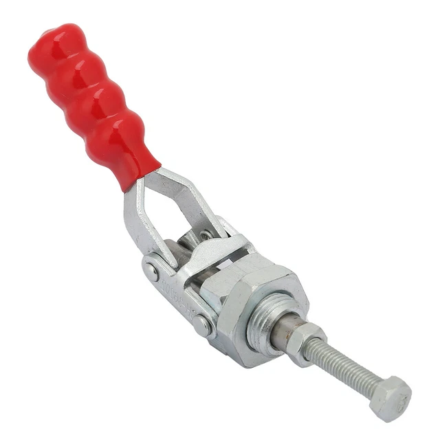 Galvanized Iron 10mm Push/Pull Quick Release Toggle Clamp 100kg Clamping Force