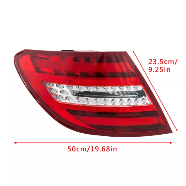 Left Tail Light Rear Lamp Pour Mercedes Benz W204 C250 C300 C350 C63 2011-14 2