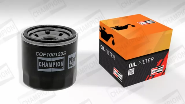 Ölfilter CHAMPION COF100129S Anschraubfilter für KIA MAZDA RENAULT NISSAN BR0 BK 2