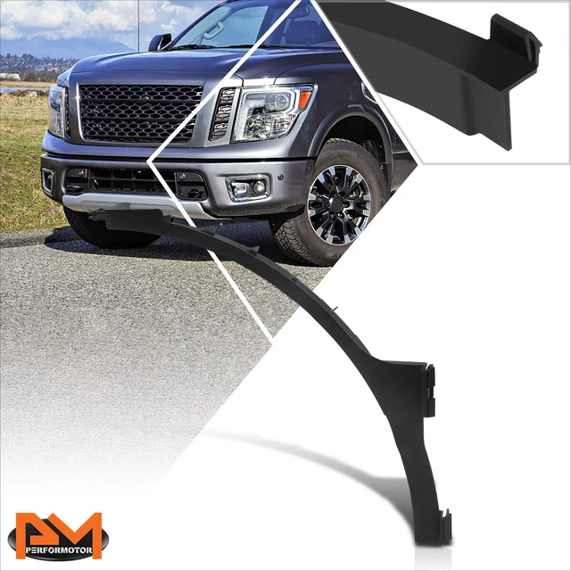 For 17-19 Nissan Titan OE Factory Style Lower Right Radiator Cooling Fan Shroud