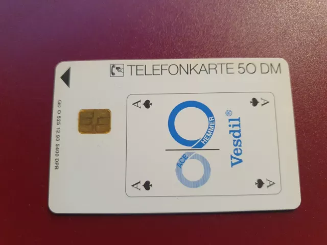 O 525 12.93 - 50 DM - da risoluzione collezione - scheda telefonica - RARA #100