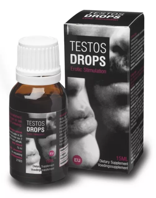 *Testos Drops - Gouttes stimulantes pour homme