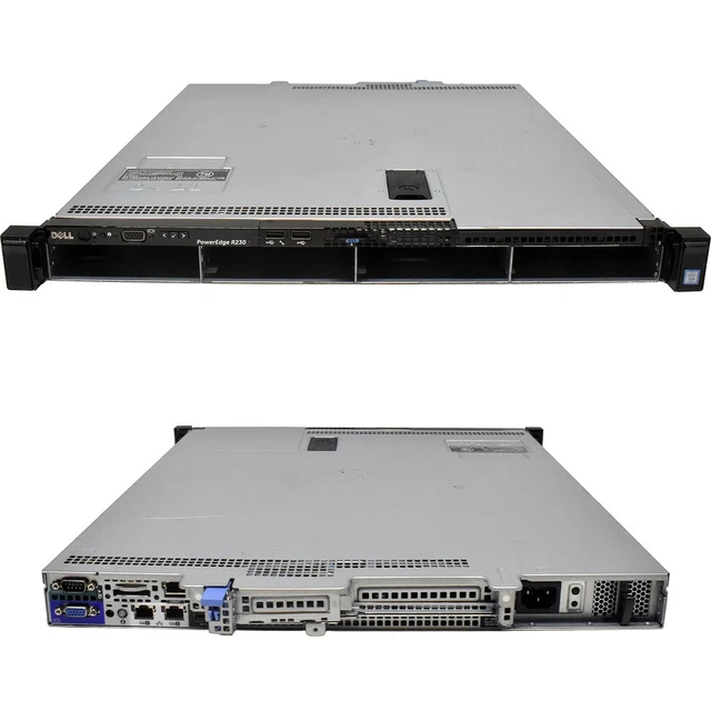 Serveur Dell PowerEdge R220 RAM 8Go HDD 2*500Go Processeur Intel Xeon E3- 1220v3 - Ordinateurs