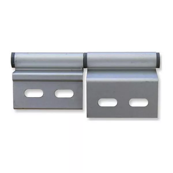 Boat, Motorhome, Caravan Door Hinge, Left Hand Silver