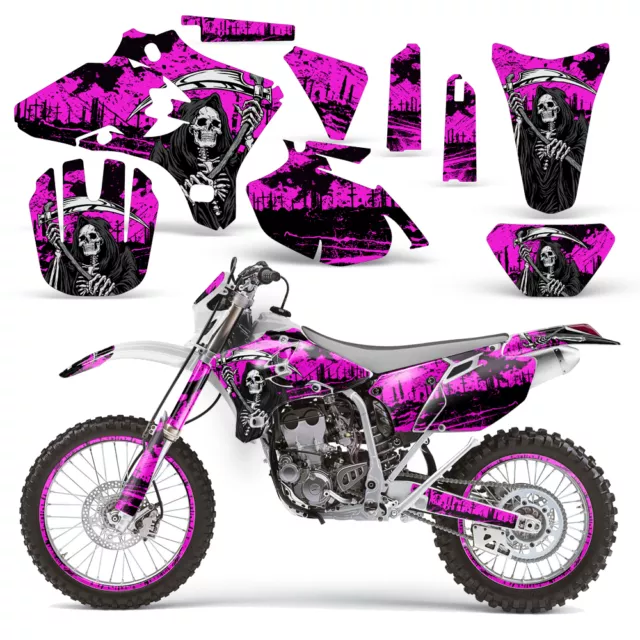 Yamaha Grafik Set YZ250F YZ450F MX YZ 250 450 F Dirt Bike Decal 03-05 Reap Pink