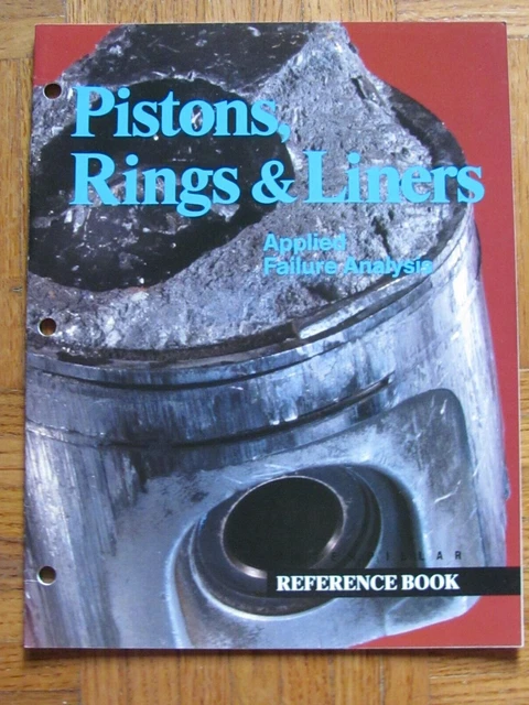 1988 Caterpillar Reference Book Pistons Rings & Liners Applied Failure Analysis