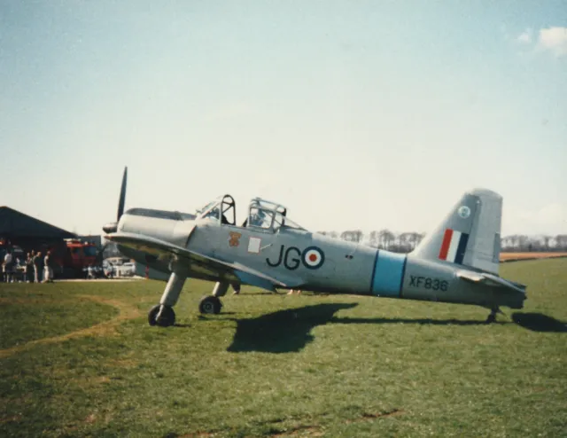 PERCIVAL P-56 PROVOST Plane - Vintage 5 x 3.5" Photo (RAF XF836) c1960s