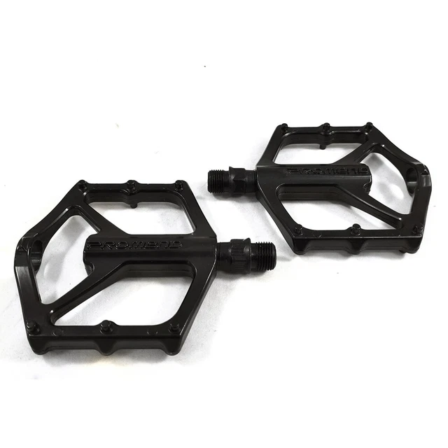 Bicycle Pedals Non Slip Set For Mountain Bike Road Bike Metal 9/16" Black