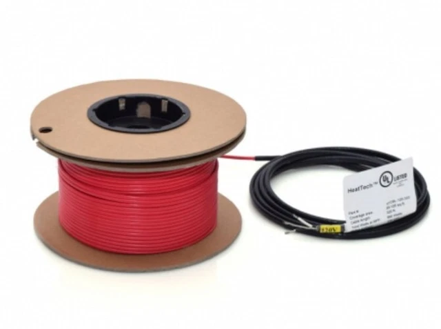 Radiant Floor Heat System Electric Cable Tile Warm Heated 120V / 105 sq. Ft.