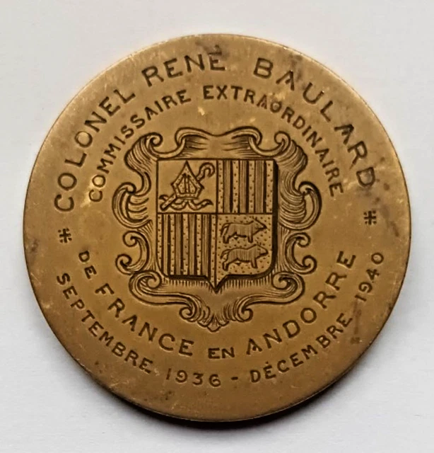 MONACO - PRINCIPAUTÉ DE MONACO - LOUIS II Médaille, Le Rocher fme_915492 Médailles