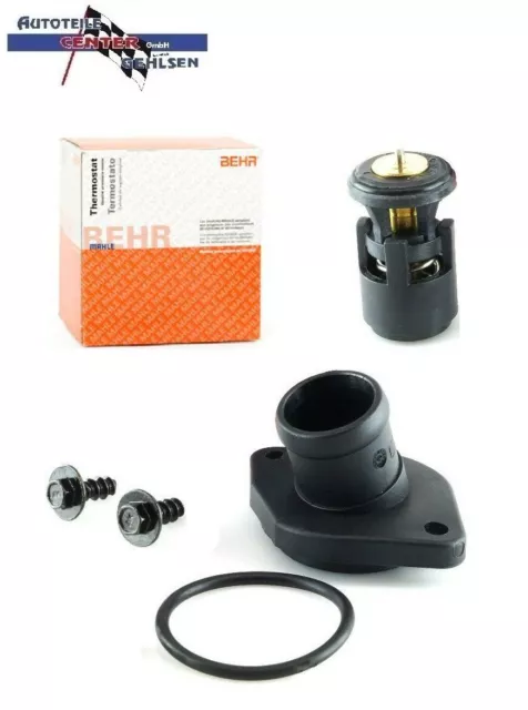 Behr Thermostat + Thermostatgehäuse Und Anbaumaterial Für Seat / Skoda / Vw