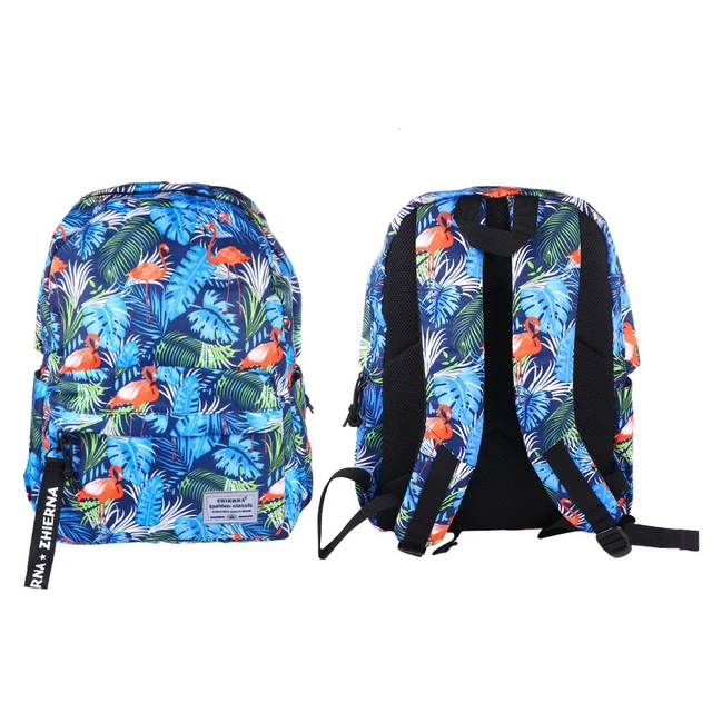 School Bag Backpack Mochila De Viaje Travel Bookbag Pearlescent 3