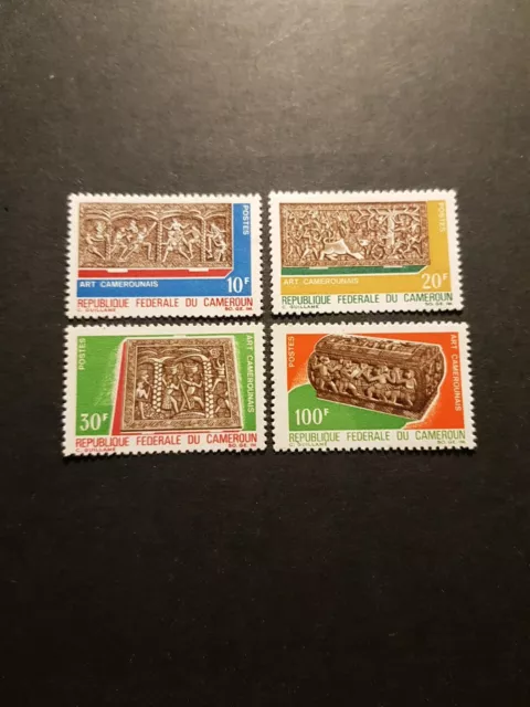 Briefmarke Cameroon Kunst Kamerun N° 451/454 Neu Luxus MNH