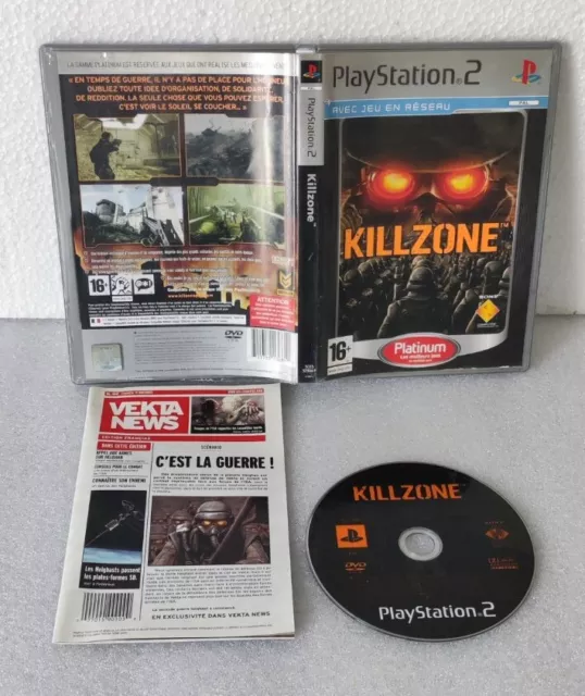 Killzone Platinum - Jeu PS2 Pal Français - Complet Très bon état