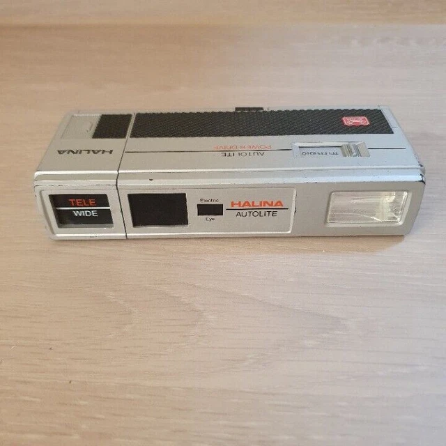 VINTAGE HALINA SUPERSHOOTER Autolite Power Drive Flash 110mm Film ...
